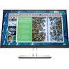 HP E-Series E24q G4 Monitor PC 60,5 cm (23.8") 2560 x 1440 Pixel Quad HD Nero, Argento [9VG12AA]