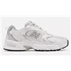 New Balance 530 Bianca/Argento Unisex