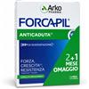ARKOFARM Srl Forcapil Pack Anticaduta 2+1 90 Compresse Trattamento 3 Mesi