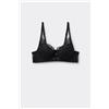 Tezenis Reggiseno Super Push-up Malibù Lady Romance Donna Nero
