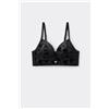 Tezenis Reggiseno Triangolo Imbottito Ibiza Romantic Velvet Donna Nero