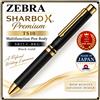 ZEBRA Corpo penna multifunzione ZEBRA Sharbo X Premium TS10 nero oro SB21-C-BKG...