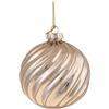 SFERA ONDA GLITTER VETRO