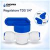 Regolatore TDS 1/4 per impianti a osmosi inversa