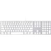 Apple tastiera cablata con tastierino numerico | Argento/Bianco | UK - premium