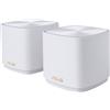 Asus Router Mesh Asus ZenWiFi XD5 WiFi 6 2pz Bianco [90IG0750-MO3B40]