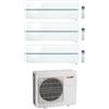 Mitsubishi Electric CLIMATIZZATORE MITSUBISHI KIRIGAMINE STYLE SERIE LN TRIAL SPLIT 9000+9000+9000+MXZ-3F68VF WI-FI