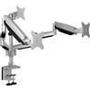 ICY BOX IB-MS505-TI 81,3 cm (32") Scrivania Nero, Argento - 60391