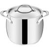 Lagostina Orchestra Pentola Con Coperchio e Due Manici In Acciaio Inox 18/10 Ø 20 cm, Fondo Lagotherm 3 Strati, Effetto Specchio Esterno e Interno Satinato, per Tutte le Fonti di Calore
