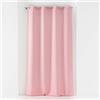 Douceur d'Intérieur, Tenda con occhielli (140 x 180 cm) Soane Rosa, Voile Tessuto