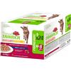 Natural trainer multipack adult bocconcini pollo, salmone 24x85gr