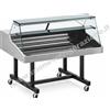 TECFRIGO Vetrina refrigerata per salumi, formaggi, frutta, verdura - Da appoggio - Cm 150.6 x 93.9 x 53h