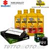 Bardahl - HIFLO Tagliando SUZUKI DL V-Strom 1000 2007 2008 2009 2010 / Olio Bardahl XTC Filtri