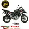 Mivv Benelli Trk 502 X 2020 Terminale Di Scarico Moto Marmitta Oval Carbon Cap