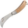 Draper Coltello per germogliare con manico in rovere, coltello pieghevole in acciaio inox, coltello da giardino a lama singola, attrezzi da giardinaggio, 17558, marrone