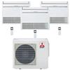 Mitsubishi Climatizzatore Condizionatore Mitsubishi Pavimento Serie M MFZ-KT Trial Split Inverter 9000 + 9000 + 12000 BTU con U.E. MXZ-3F54VF NOVITÁ Classe A+++/A++