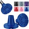 supregear Gommini per Stampelle (21mm, 22mm, x2 unità), Base Larga Punte Antiscivolo per Tutti i Terreni, Piedini di Ricambio Heavy Duty con Adesione Estrema, Gomma Stampella con Inserti Metallici