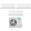 Hisense Condizionatore Hisense Trial Split ENERGY PRO X 12+12+18 con 5AMW105U4RQC R-32 Wi-Fi Integrato