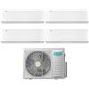 Hisense Climatizzatore Condizionatore Hisense Quadri Split Inverter serie ENERGY PRO X 9+9+9+12 con 4AMW81U4RJC R-32 Wi-Fi Integrato 9000+9000+9000+12000