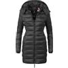 Marikoo ABENDSTERNCHEN cappotto trapuntato da donna con cappuccio, nero,