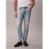 CALVIN KLEIN JEANS SLIM TAPER MARBLED BEACON JEAN L.32 Uomo