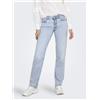 ONLY ONLLUMI MW MOM STRAIGHT DNM PIM160 L.30 Jeans Donna