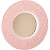 Ondaluce Applique LED CANDY D25 cm in metallo Oro e vetro graniglia Rosa