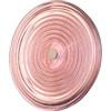 Ondaluce Applique LED JOKEY D28 cm in metallo e vetro decorato Rosa