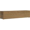 Itamoby Base TV con piedini e foro passacavi Isoka 173 cm Quercia Natura