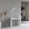 Itamoby Consolle 90x40 cm allungabile a 196 cm NAXY SMALL Bianco Frassino