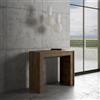 Itamoby Consolle 90x42 cm Allungabile Fino a 3 Metri Mia Noce da 14 posti