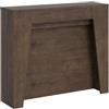 LIBEROSHOPPING Consolle allungabile 90x25/211 cm DEVA Noce allunghe interne