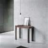 Itamoby Consolle Allungabile EveryDay 90x40 cm Noce Fino a 3 metri da 14 posti