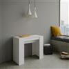Itamoby Consolle allungabile fino a 10 persone BASIC SMALL Bianco Frassino