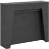 LIBEROSHOPPING Consolle allungabile moderna DEVA Antracite allunghe interne 10 Posti