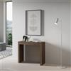 Itamoby Consolle allungabile ROXELL Noce 90x40/196 cm