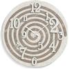 LIBEROSHOPPING Orologio da parete rotondo D30 cm in legno laminato TRS - SPIRALE