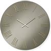 LIBEROSHOPPING Orologio da parete rotondo D60 cm in cristallo Bronzo e numeri Oro - SEAN