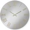 LIBEROSHOPPING Orologio da parete rotondo D60 cm in cristallo Chiaro e numeri Oro - SEAN