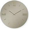LIBEROSHOPPING Orologio da parete rotondo in cristallo Bronzo D40 cm - ROY