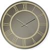 LIBEROSHOPPING Orologio ETHAN rotondo D60 cm in cristallo Bronzo e numeri Oro