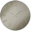 LIBEROSHOPPING Orologio OZIAS rotondo D60 cm in cristallo Bronzo e numeri Oro