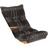 LIBEROSHOPPING Cuscino imbottito per poltrona relax sdraio giardino - Grigio