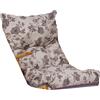 LIBEROSHOPPING Cuscino imbottito per poltrona relax sdraio o dondolo - Fiorato