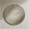 LIBEROSHOPPING Orologio rotondo D60 cm in cristallo Bronzo e dettagli Oro CAIUS