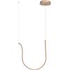 Ondaluce Lampada a sospensione ARQUA LED in metallo verniciato 52 cm ORO