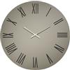 LIBEROSHOPPING Orologio rotondo D60 cm in cristallo satinato Bronzo e numeri Nero - WAYNE