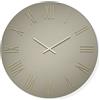 LIBEROSHOPPING Orologio rotondo D60 cm in cristallo satinato Bronzo e numeri Oro - WAYNE