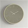 LIBEROSHOPPING Orologio rotondo D60 cm in Laminam Ardesia con dettagli Oro LAZARUS