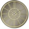 LIBEROSHOPPING Orologio rotondo D60 cm KIERAN in cristallo Bronzo e numeri Oro